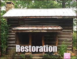 Historic Log Cabin Restoration  Glandorf, Ohio
